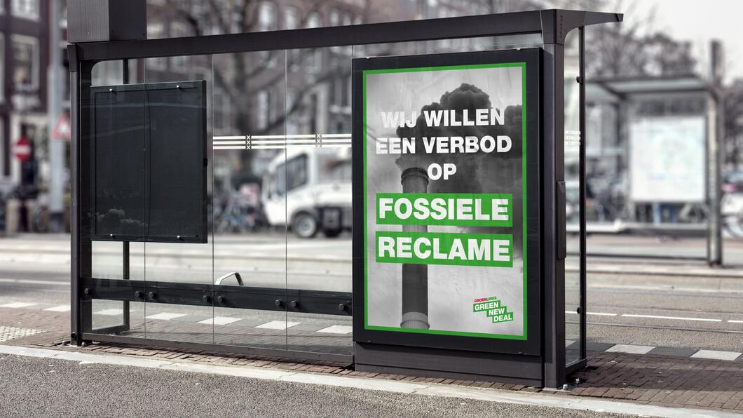 GroenLinks wil fossiele reclame 