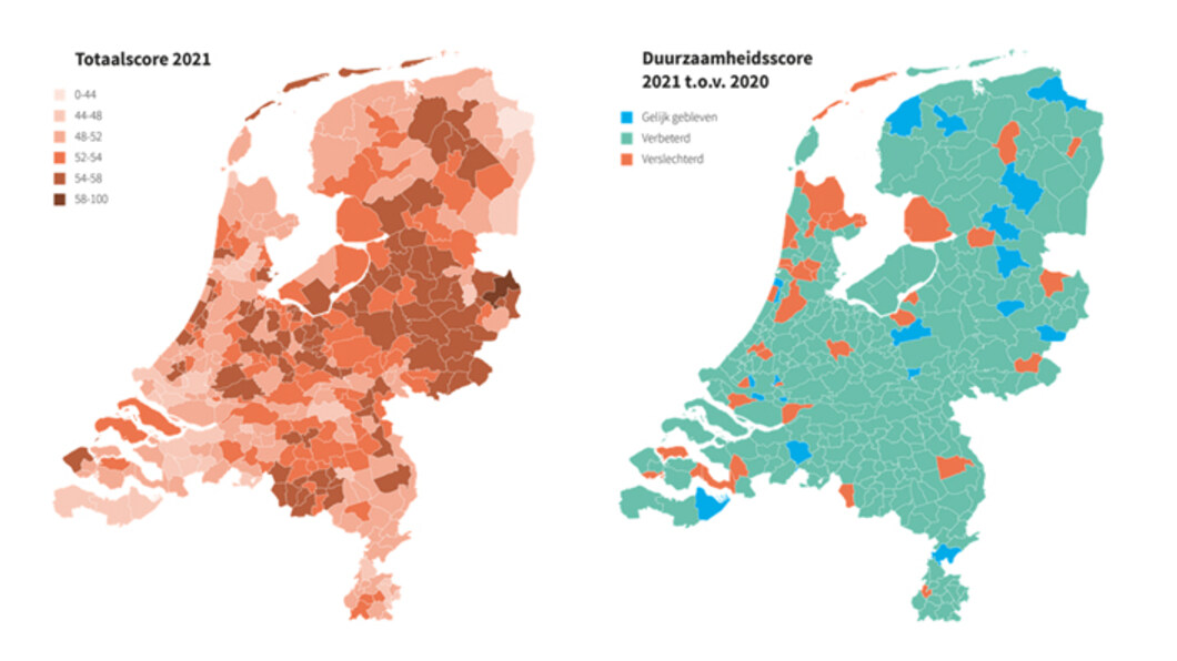 duurzaamheidsscore Haarlemmermeer verslechterd